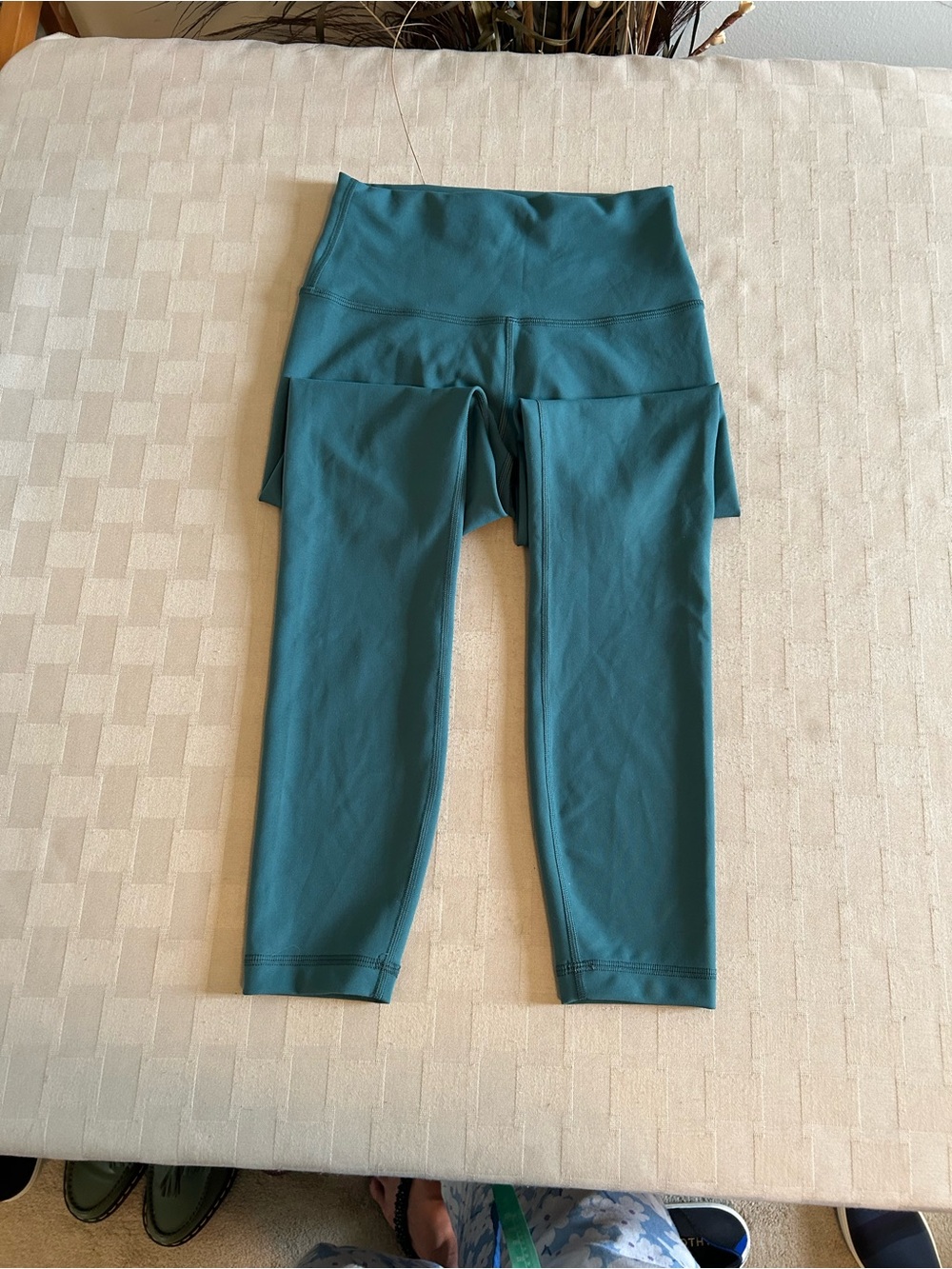 Lululemon Wunder Under Train High Rise Tight 25” in Storm Teal - Picture 4 of 11